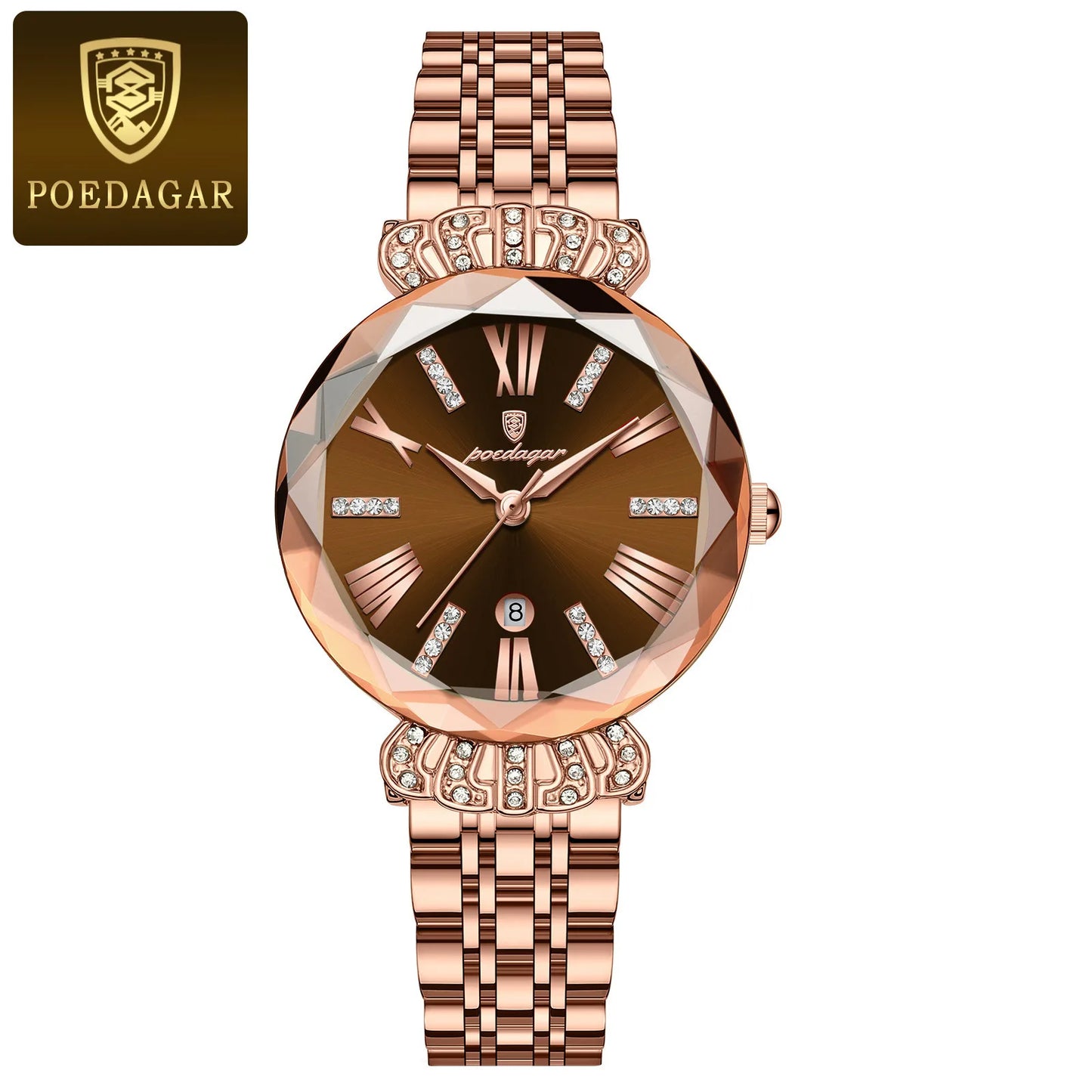 Luxury Quartz Wristwatch High Quality Diamond Bracelet Steel Ladies Watches Relogio Feminino
