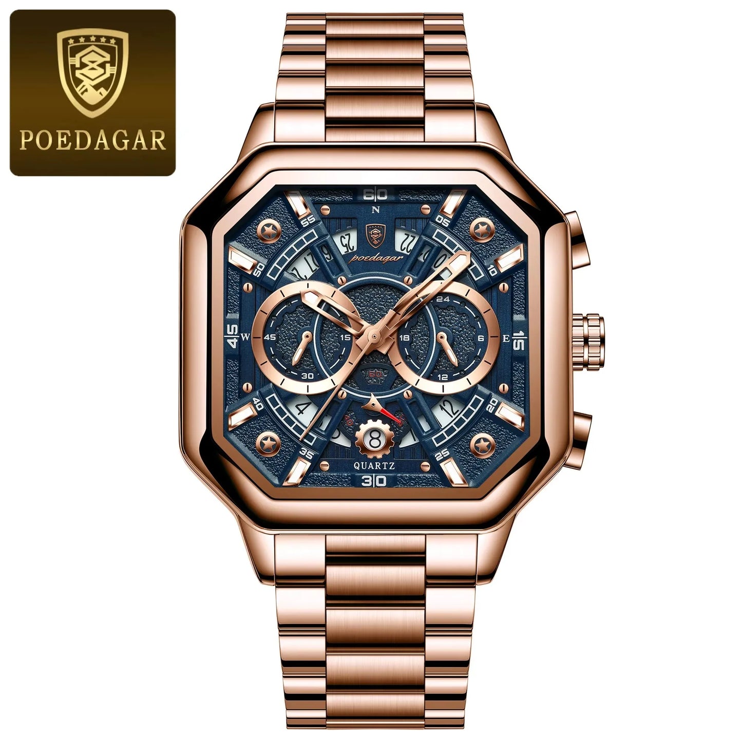 Strap Sports Quartz Men's Business Watche