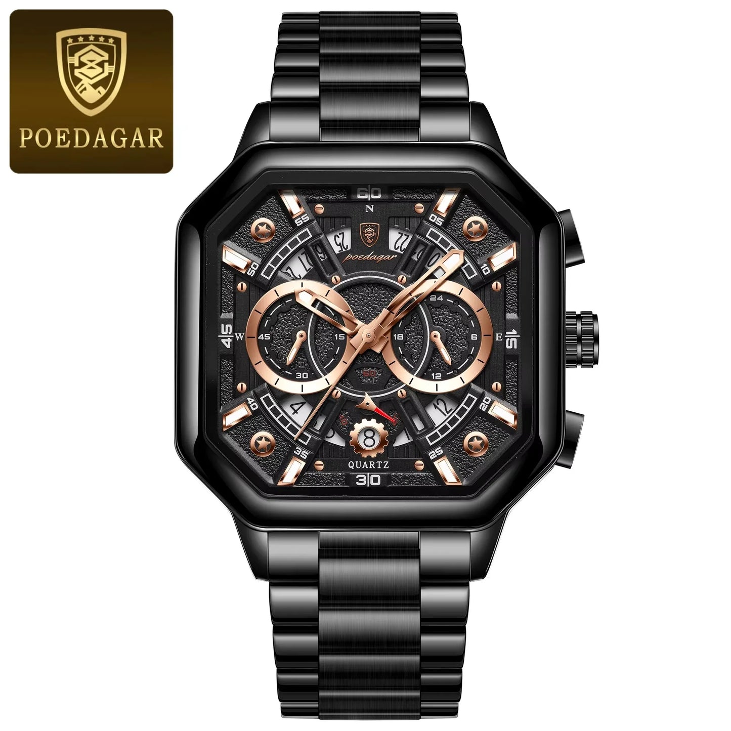 Strap Sports Quartz Men's Business Watche