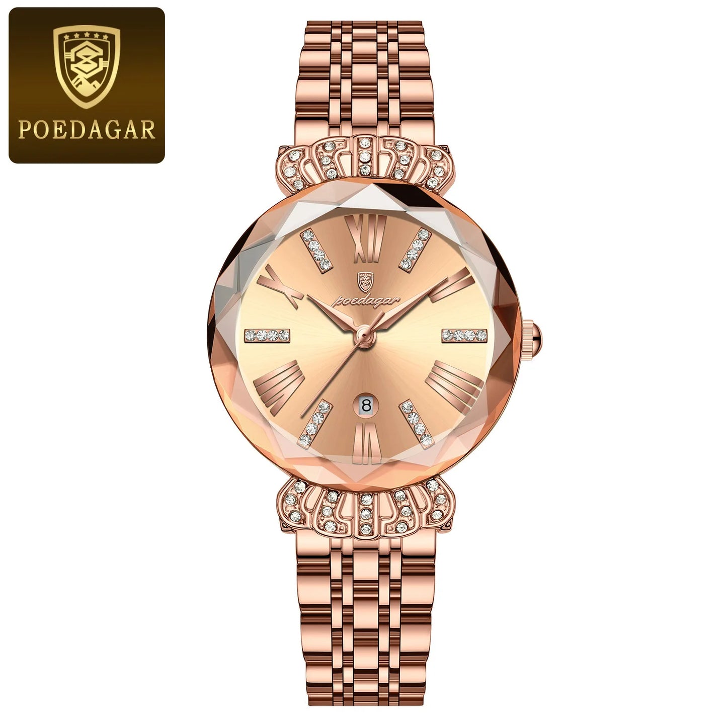 Luxury Quartz Wristwatch High Quality Diamond Bracelet Steel Ladies Watches Relogio Feminino