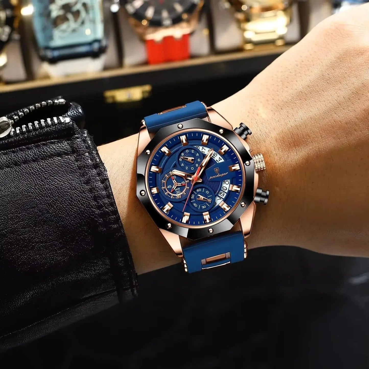 Sport Business Wristwatch Chronograph Luxury Fashion