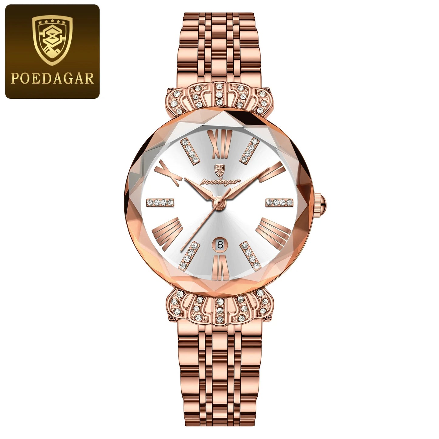 Luxury Quartz Wristwatch High Quality Diamond Bracelet Steel Ladies Watches Relogio Feminino