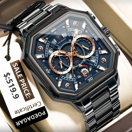 Strap Sports Quartz Men's  Business Watche