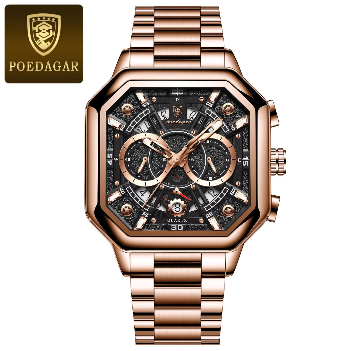 Strap Sports Quartz Men's  Business Watche